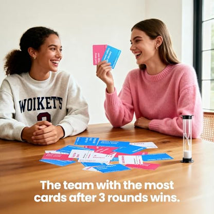 ATG Guess the Song Game - 500 Lyrical Nonsense Cards for Music Trivia, Family Party Games, Adults. Hilarious & Competitive Fun for Game Nights!