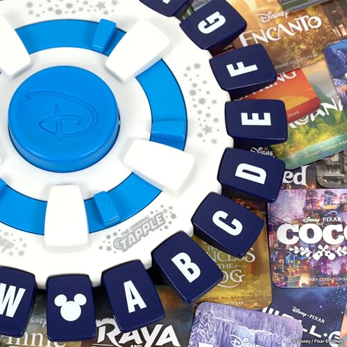 The Original TAPPLE Disney Edition, Fast-Paced Family Trivia Word Game, Choose a Disney-Themed Category & Race Against The Timer to be The Last Player, Travel-Friendly Party Game, Officially Licensed