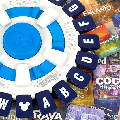 The Original TAPPLE Disney Edition, Fast-Paced Family Trivia Word Game, Choose a Disney-Themed Category & Race Against The Timer to be The Last Player, Travel-Friendly Party Game, Officially Licensed