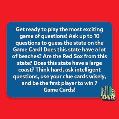 Skillmatics Guess in 10 States of America, Educational Travel Card Game for Ages 8 and Up, Boys, Girls, and Kids Who Love Board Games, Geography and History - style: 1. 50 States of America