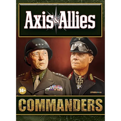 Renegade Game Studios Axis & Allies Commanders - 24 WWII Leader Tiles | Compatible with all core game editions, including 24 double-sided historical portraits of generals and admirals from 9