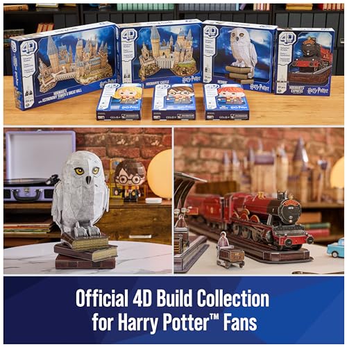 4D Build Harry Potter Hogwarts Castle 3D Puzzle Model Kit for Adults - style: Hogwarts Castle 3D Puzzle 209 pcs