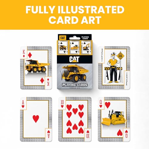 MasterPieces Family Games - Caterpillar Playing Cards - Officially Licensed Playing Card Deck for Adults, Kids, and Family - style: Caterpillar