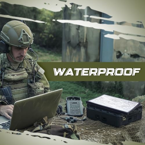 Battle Briefing Board 9 x 12 Inch Black Clear Plastic Grunt Board for Ibolc, Opord Brief, Army Strategy Office Meetings