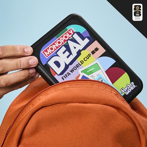 Monopoly Deal FIFA World Cup 2026 Edition Game – Officially Licensed FIFA World Cup Soccer Card Game for Kids – Ages 8+ – 2 to 5 Players – 15 Mins. - style: Monopoly Deal