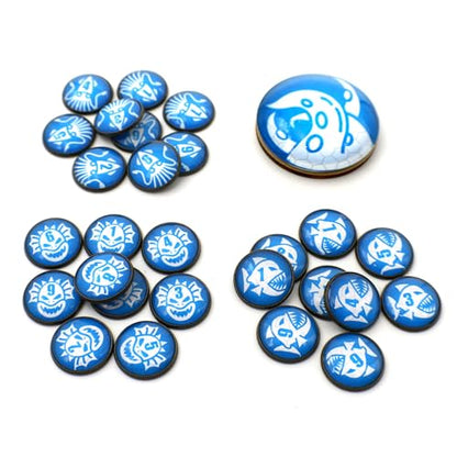 D&D and TRPG Token Set for Dungeons and Dragons (Water Expansion) - style: Water Expansion
