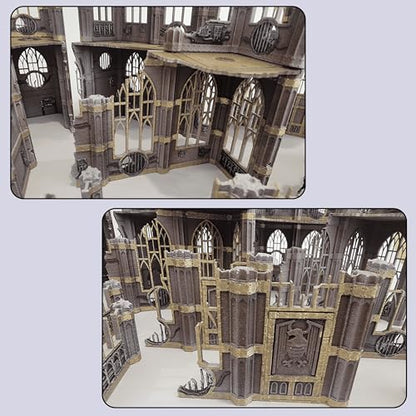 Gothic Sector Terrain Set: 28mm Scale Buildings & Scatter Terrain for 2000-Point Competitive 40k Games (Gothic Sector Competitive Set) - style: Matched Play Set