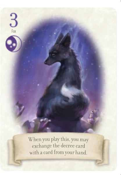 Renegade Game Studios Fox in the Forest ,2 Player Card Games, Trick-Taking Strategy Game for Adults, Compact Travel Board Game, 30 min | Compact fairy tale strategy game for adults, 30 min play time. Portable travel board game featuring unique character p