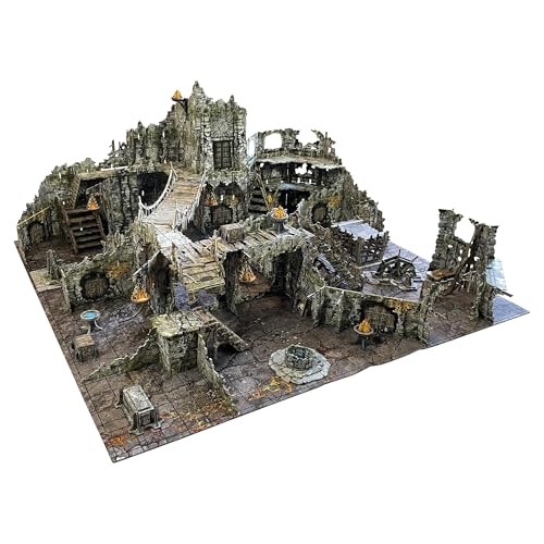 Maladum Beyond the Vaults - Fantasy Dungeon Crawler Game Immersive Terrain Solo, Co-op and Adversarial Play