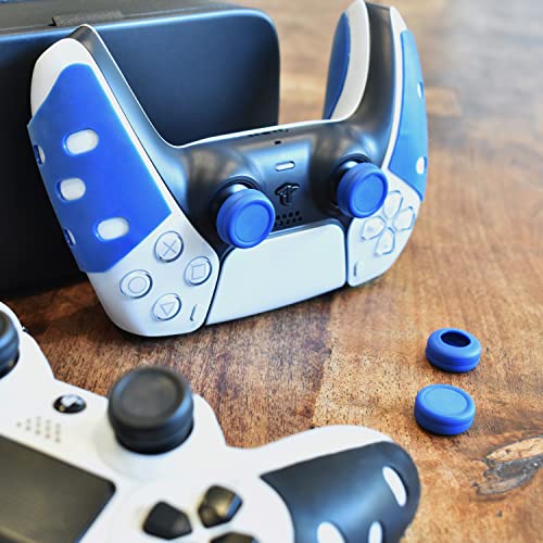 Setex Gecko Grip Thumbstick Grip Covers, PS5, Xbox, Switch, 1 Pair, Blue | Microstructured Analog Stick Anti Slip Thumb Grips, Playstation 5, Switch 2, Xbox Controller, Performance Grip Covers Only - color: Blue, size: 1 Pair