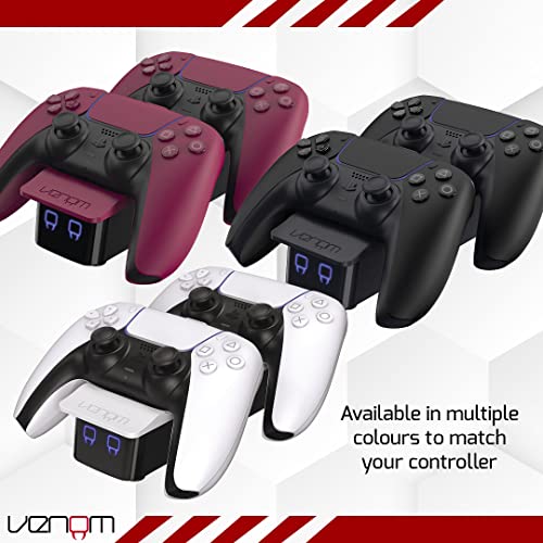 Venom PS5 Controller Twin Docking Station - Black (PS5)