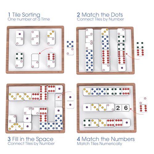 Keeping Busy Dementia Games for Seniors | Alzheimer Products for Elderly Patients Match Dots| Fun Memory Game Toy & Cognitive Brain Puzzle for Senior Citizens w/Memory Loss or Alzheimers