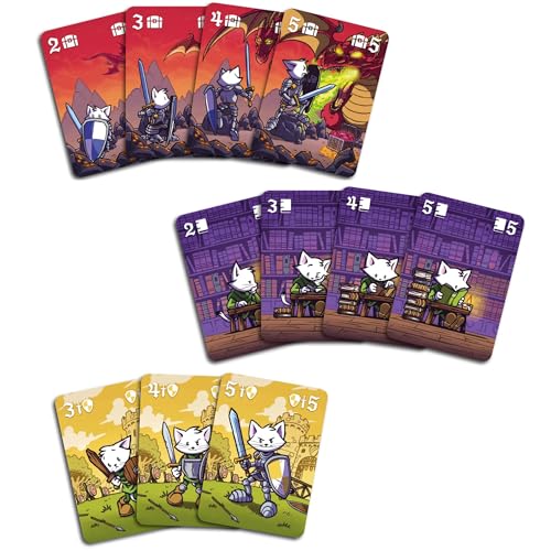 Medieval Academy (Second Edition) - Card Drafting, Strategy Board Game, Chivalry, Tournaments & Adventure, Ages 8+, 1-5 Players, 30 Min