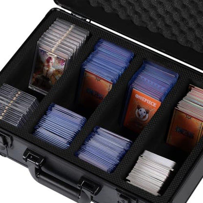 Graded Card Storage Box Secure Storage Box Card Case | Plastic Case Organizer,Portable,Easy to Clean,Graded Card Storage,Waterproof - size: L