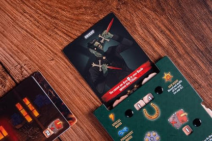 Devir - Ace of Spades Card Game, Solo & Cooperative Poker-Based Strategy Game with Western Horror Theme, Strategy Game, Ages 14+, 1–2 Players, Playtime 40, (English Version)