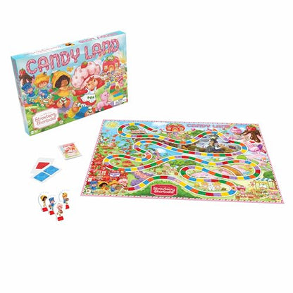 Candy Land: Strawberry Shortcake, Classic Board Game for Kids & Family, Nostalgic Adventure Color Matching Path, Featuring Iconic Characters and Locations, 2-4 Players, Ages 5+, Officially Licensed