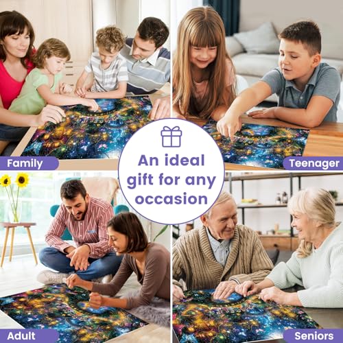300 Pieces Butterfly Puzzles for Adults Children 20.5x15 in | Fairy Puzzle for Adults Children, Scenery Puzzle 300 Pieces, Gift for Birthday, Home Decor, Fun for Family Entertainment - style: Butterfly
