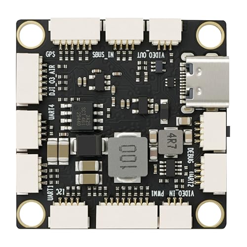 AERO SELFIE F405NC Drone Flight Controller, 2-10S LiPo, BMI42688 IMU, SPL06/DPS310 Barometer, OSD, 6 UART, 10 PWM, BEC 5V/9V, MicroSD Slot, Supports Betaflight, Ardupilot, INAV