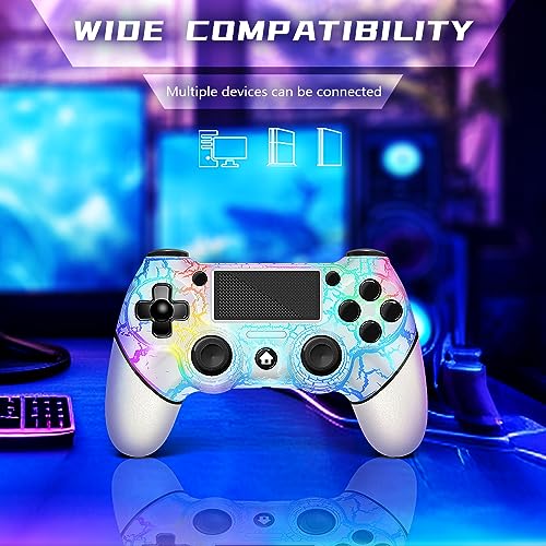 AceGamer Wireless Controller for PS5/Pro/Slim/Windows PC, Hall Effect Joysticks, Macro/Turbo Function - color: Black