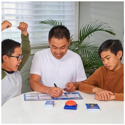 Spin Master Family Feud Big Buzzer Game, Amazon Exclusive “Buzz in” with The Electronic Buzzer Board Game for Hilarious Family Fun, Ages 8 and up - color: Includes Buzzer