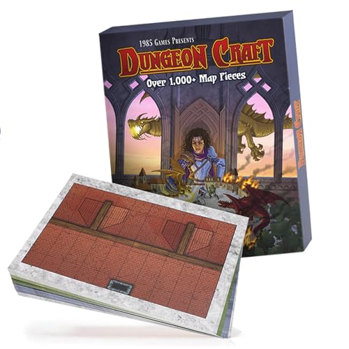 Dungeon Craft Board Game: Volume 1 Loose Leaf Inside a Custom Box, Water Resistant, Dry Erase by 1985 Games - style: Volume 1
