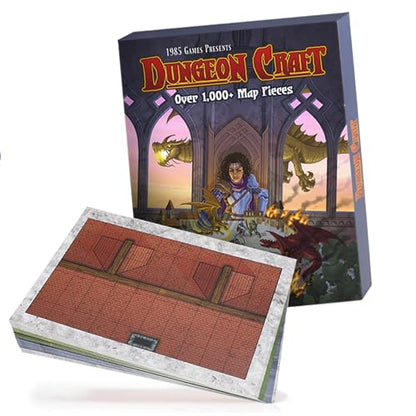 Dungeon Craft Board Game: Volume 1 Loose Leaf Inside a Custom Box, Water Resistant, Dry Erase by 1985 Games - style: Volume 1