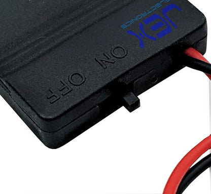 Single/1X CR2032 DIY Button Battery Holder Case Box 3V with Power Switch & Bare Wire Ends