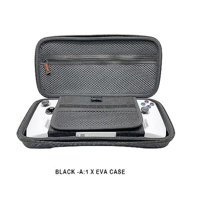 Voikoli Protective Eva Hard Shell Case Compatible with Asus Rog Alloy 7''2023/Asus Rog Ally X 2024,Shockproof,Stylish and Durable (Black -a) - color: Black -a