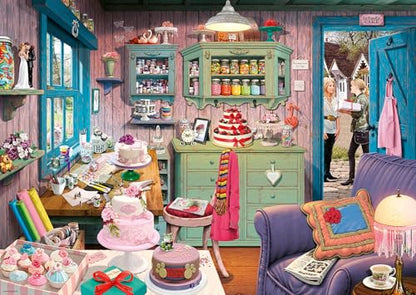 Wonder Forge The Cake Shed 1000 Piece Jigsaw Puzzle for Adults | Unique, Perfectly-Fitting Pieces | Fun, Vibrant Imagery | Amazon Exclusive