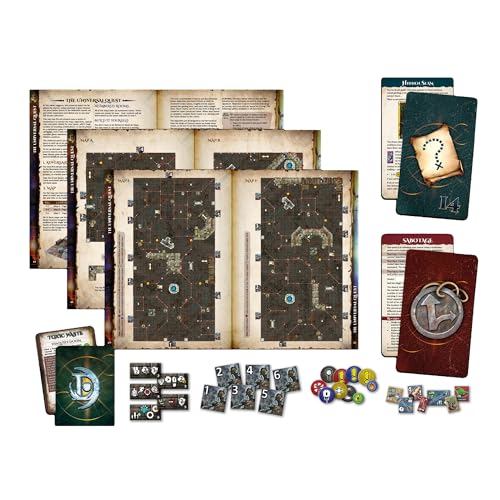 Maladum Beyond the Vaults - Fantasy Dungeon Crawler Game Immersive Terrain Solo, Co-op and Adversarial Play
