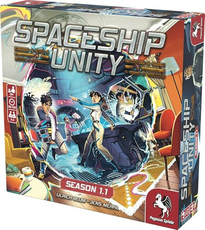 Spaceship Unity – Board Game by Pegasus Spiele - 2-4 Players – 60-120 Minutes of Gameplay – Games for Game Night – Teens and Adults Ages 14+ - English Version