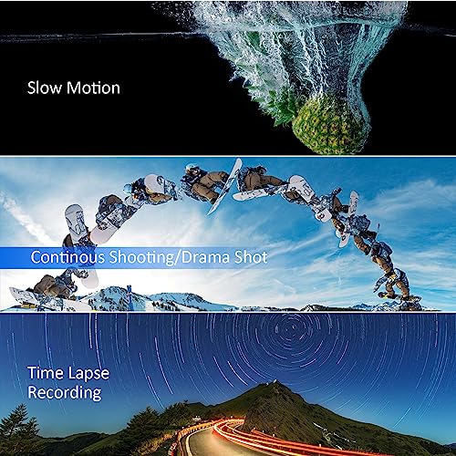 Digital Video Camera Camcorder 4K, 64MP UHD Vlogging Dual Camera for YouTube, 21X Digital Zoom HD Screen Vlog Camera with External Microphone, Stabilizer, Remote, 2 Batteries, Remote, Memory Card