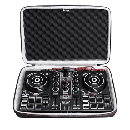 LTGEM DJ Controller Case for Hercules DJControl Inpulse 200 / DJControl Inpulse 200 MK2 - Hard Storage Travel Protective Carrying Bag (Case Only) - size: Hercules Inpulse 200