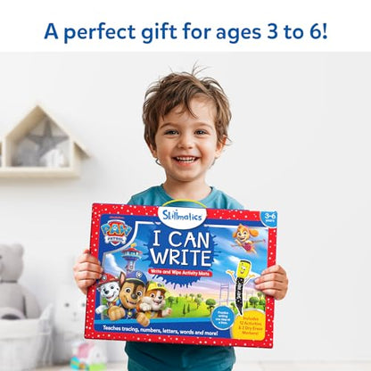 Skillmatics I Can Write PAW Patrol - Reusable Preschool Learning Activities, Educational Toy and Game, Back to School Supplies, Gifts for Students, Kids, Toddlers Ages 3, 4, 5, 6 - style: 4. I Can Write PAW Patrol