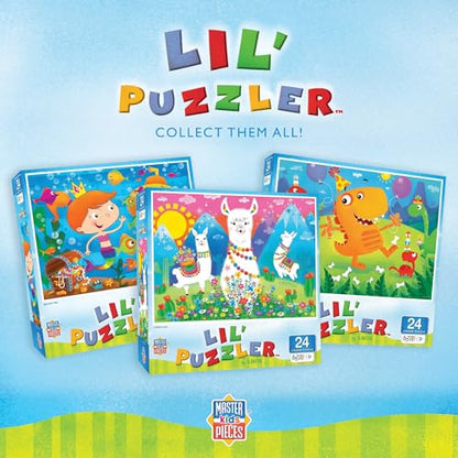 MasterPieces – Jigsaw Puzzle Set for Kids 6+ Years, 4-Pack of 48 Pieces, Educational and Fun Game, Lil Puzzler Collection, Gift Idea for Children, 8" x 10" - style: Lil Puzzler