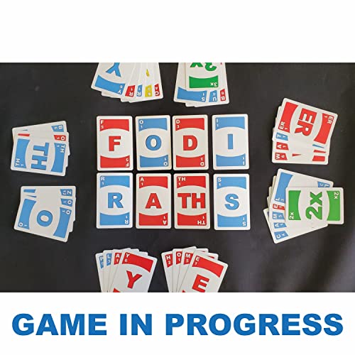 Word Card Game, Fun Family Word Game for Adults, Kids, Game Night, 1-6 Players, Ages 8+