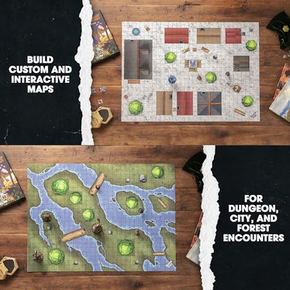 Dungeon Craft Board Game: Volume 1 Loose Leaf Inside a Custom Box, Water Resistant, Dry Erase by 1985 Games - style: Volume 1