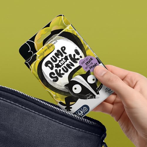 Dump The Skunk! Game | Family Card Game by Reiner Knizia | Ages 7 and Up | 2-6 Players | 20 Mins. | Easy to Learn Games for Kids, Teens, and Adults