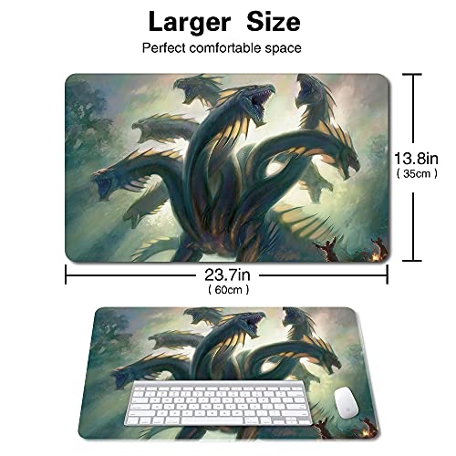 Board Game MTG Playmat Games Size 60X35 cm CCG Compatible for MTG CCG RPG Trading Card Game (Khalni Hydra) - color: Khalni Hydra