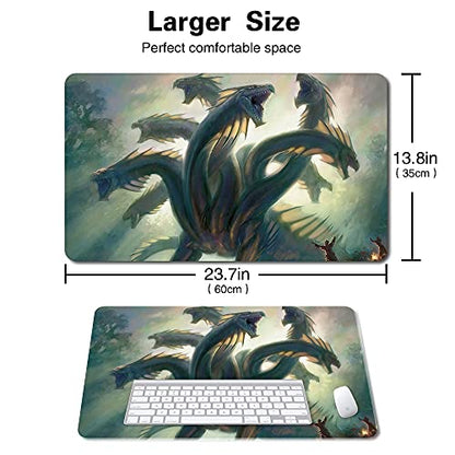 Board Game MTG Playmat Games Size 60X35 cm CCG Compatible for MTG CCG RPG Trading Card Game (Khalni Hydra) - color: Khalni Hydra
