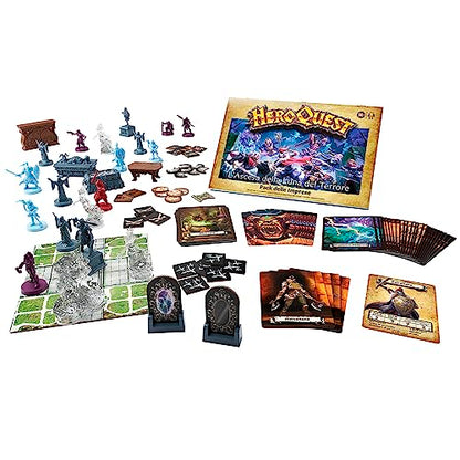 Avalon Hill, HeroQuest Rise of the Terror Moon Companies Pack to Play You Must Have the HeroQuest Base Game System Roleplay Game - style: THE ASCESS OF THE EARTH MOON