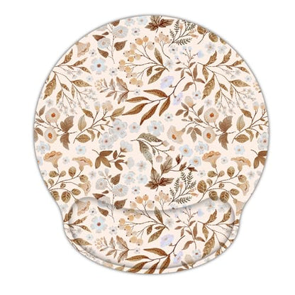 Ergonomic Mouse Pad with Wrist Support,Non-Slip Rubber Base for Computer Laptop & Mac,Lightweight Rest for Home,Office & Travel (Sicilian Flowers) - color: Sicilian Flowers