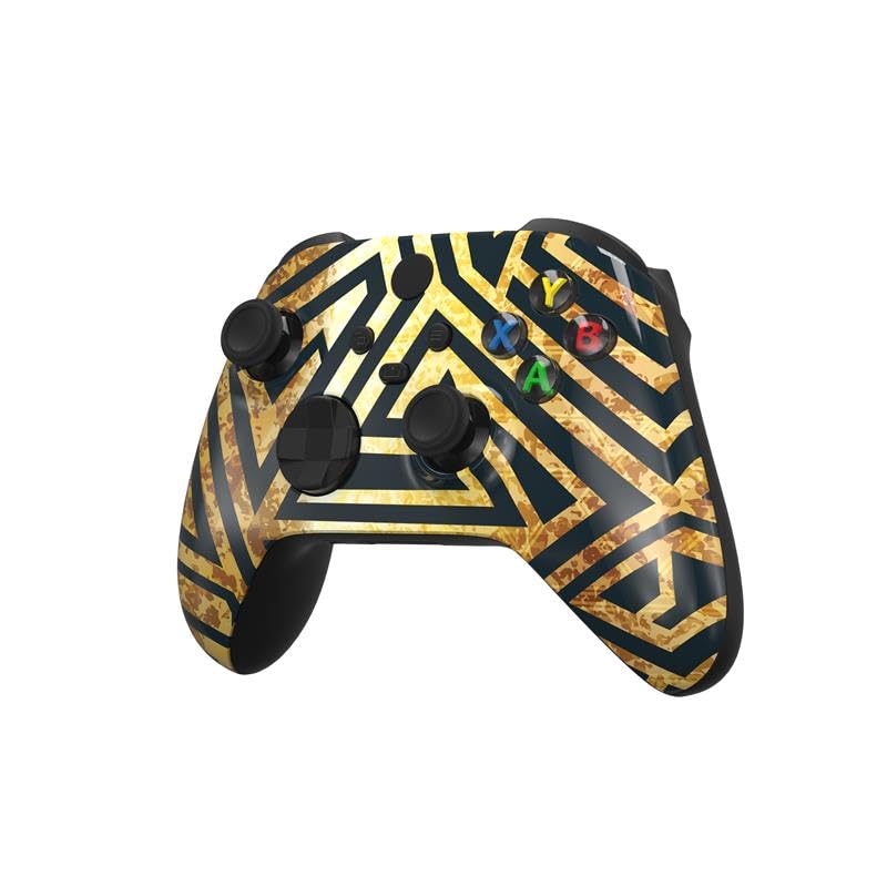 ProControllers LLC Wireless Custom Controller Compatible with PC, Windows 10+, Series X/S & One (Golden Apex) - color: Golden Apex