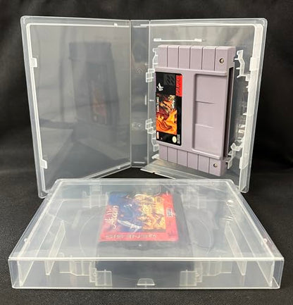 Protect and Organize Your Retro Video Game Cartridges with Universal Game Case (Pack of 5)