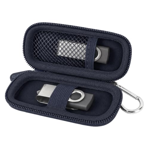 USB Flash Drive Case, SD Card/Thumb Drive/Memory Cards Holder, Bag Only | SDXC/SDHC Storage, Electronic Accessories Organizer for SanDisk / for Samsung, for Students/IT/Office/School/Travel, Royal - color: Royal Blue