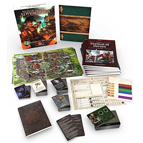 Roll Player Adventures: Gulpax's Secret Expansion | an exciting new Full Campaign | Explore new Locations, Battle new Foes! | Age 14+, 1-4 Players, 90-150 Min by Thunderworks Games - style: Gulpax's Secret