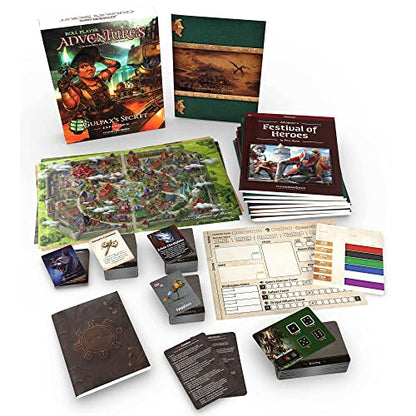 Roll Player Adventures: Gulpax's Secret Expansion | an exciting new Full Campaign | Explore new Locations, Battle new Foes! | Age 14+, 1-4 Players, 90-150 Min by Thunderworks Games - style: Gulpax's Secret