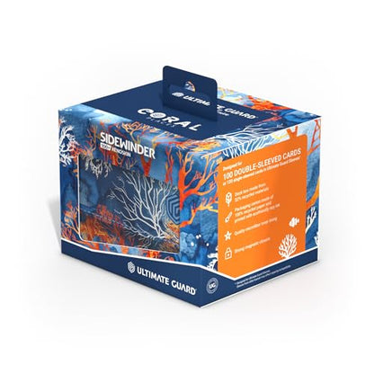 Ultimate Guard - Sidewinder 100+ Xenoskin - 2025 Exclusive “Coral Places” - Fiery Reef - color: Fiery Reef