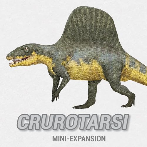 Holotype - Crurotarsi Mini-Expansion - Paleontology Strategy Board Game, New Specimen & Objectives, Ages 14+, 2-5 Players, 60 Min