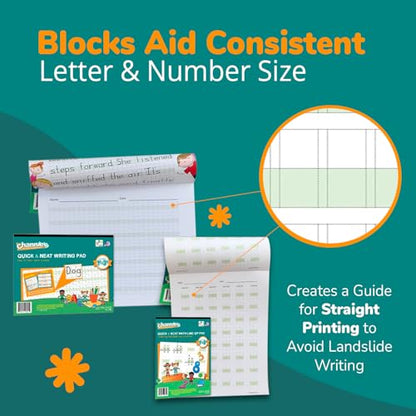 Best value Channie’s Visual Math, Handwriting, and Cursive Bonus Pack of 5 Separate Workbooks, Grades 1st – 3rd, With FREE Alphabet Card - Learning Workbook for Homeschool and After School - style: Visual Math, Handwriting, and Cursive Workbooks